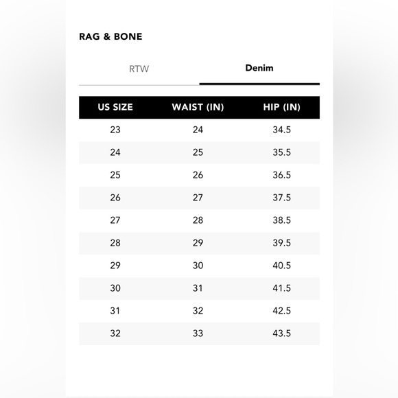 Rag & Bone Flexi Nina High Rise Skinny Jeans • Size 31 - Picture 15 of 15